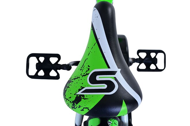 Volare Sportivo Children's Bicycle - Boys - 12 inch - Green Black