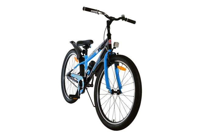 Volare Sportivo Kinderfahrrad - Jungen - 24 Zoll - Schwarz Blau