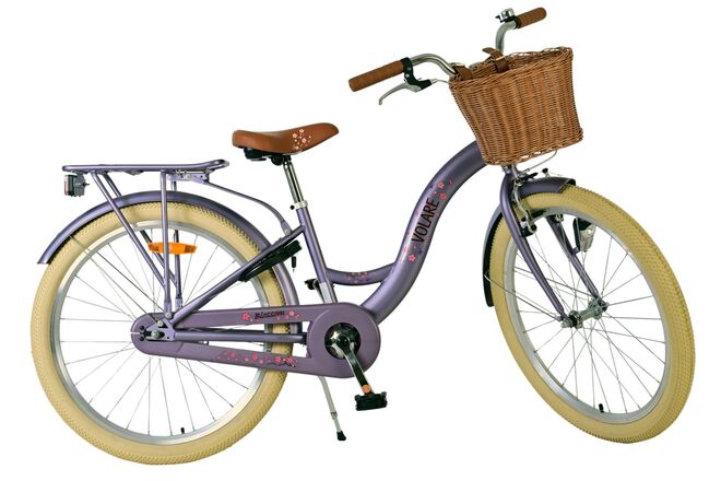 Volare Blossom Kinderfiets - Meisjes - 24 inch - Paars