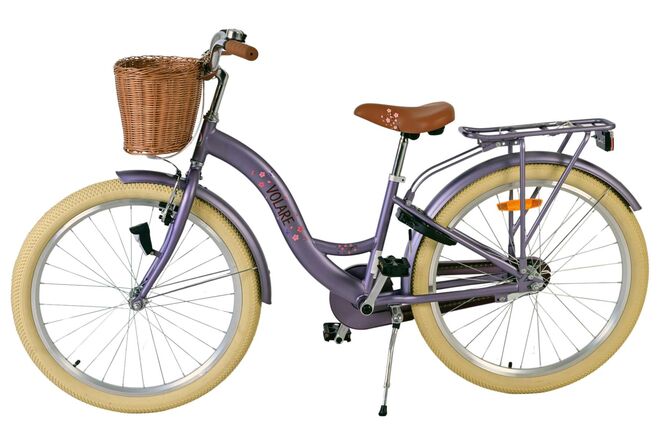 Volare Blossom Kinderfiets - Meisjes - 24 inch - Paars