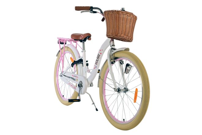 Volare Blossom Kinderfiets - Meisjes - 24 inch - Wit