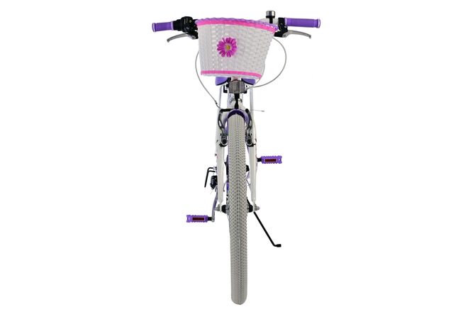 Volare Lovely Kinderfahrrad - Mädchen - 24 Zoll - Lila - 7 Gänge