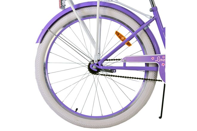 Volare Lovely Kinderfiets - Meisjes - 26 inch - Paars