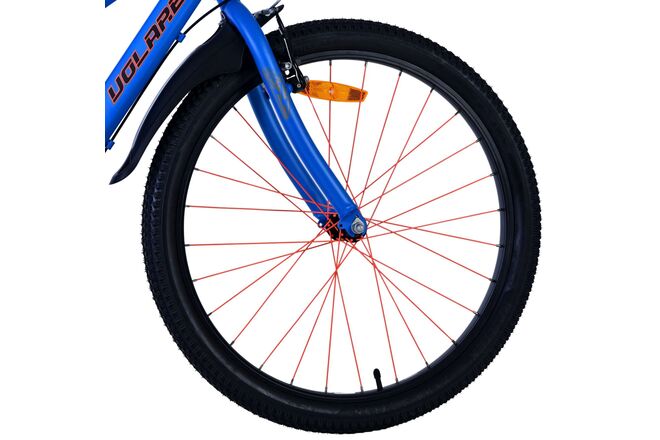 Volare Rocky Kinderfiets - 24 inch - Blauw - Shimano Nexus 3 versnellingen