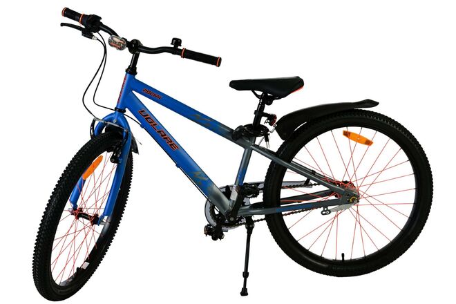Volare Rocky Kinderfiets - 24 inch - Blauw - Shimano Nexus 3 versnellingen