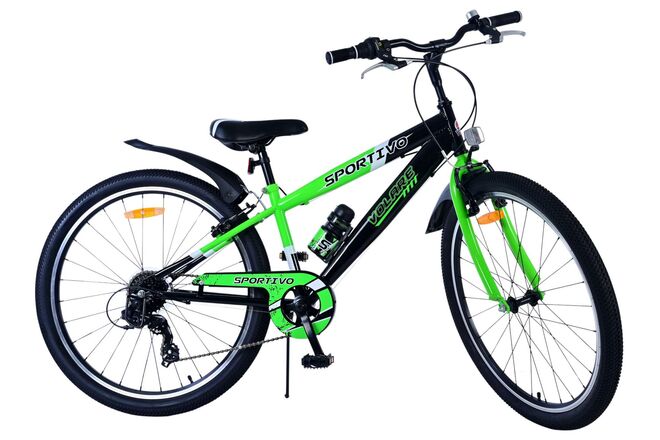 Volare Sportivo Kinderfahrrad – Jungen – 26 Zoll – Grün – 7 Gänge