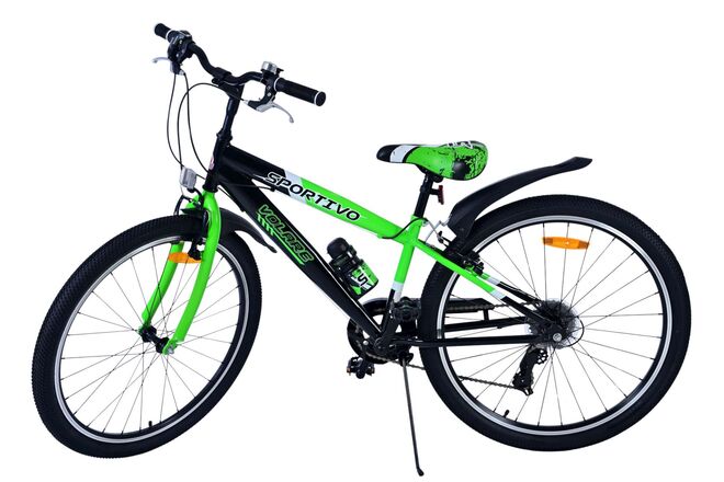 Volare Sportivo Kinderfahrrad – Jungen – 26 Zoll – Grün – 7 Gänge