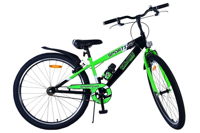 Volare Sportivo Kinderfahrrad – Jungen – 26 Zoll – Grün – Zwei Handbremsen