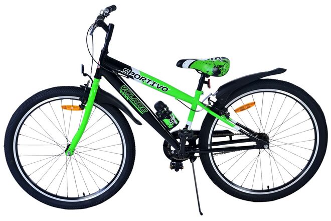 Volare Sportivo Kinderfahrrad – Jungen – 26 Zoll – Grün – Zwei Handbremsen