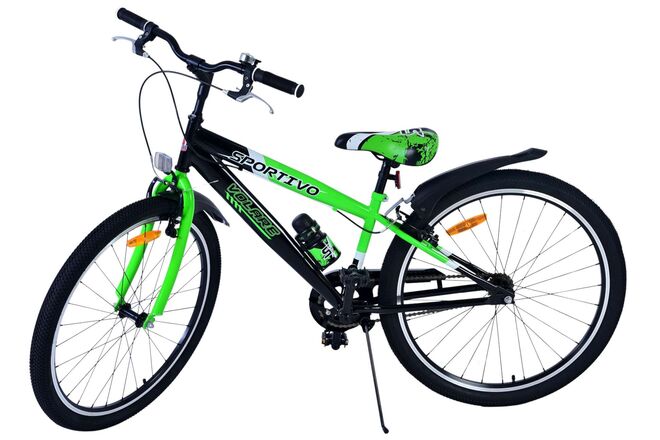 Volare Sportivo Kinderfahrrad – Jungen – 26 Zoll – Grün – Zwei Handbremsen