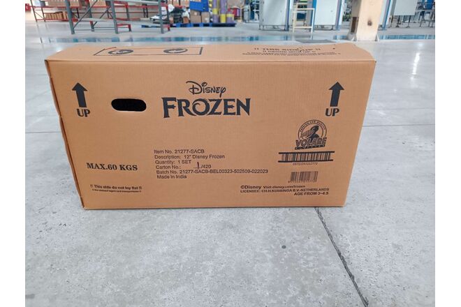 Rower dziecięcy Disney Frozen 2 - dziewczęcy - 12 cali - niebieski/fioletowy