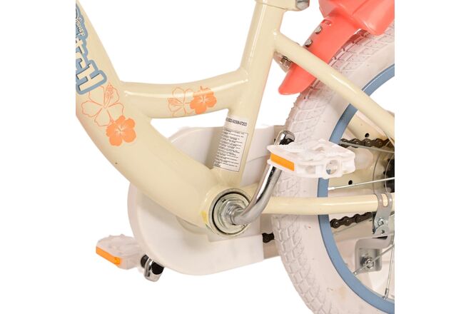 Disney Stitch Kids bike - Girls - 14 inch - Cream Coral Blue [CLONE]