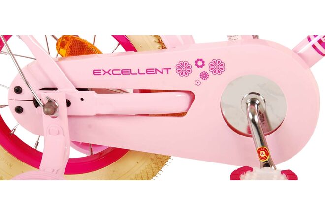 Volare Excellent Kinderfahrrad - Mädchen - 12 Zoll - Rosa [CLONE]
