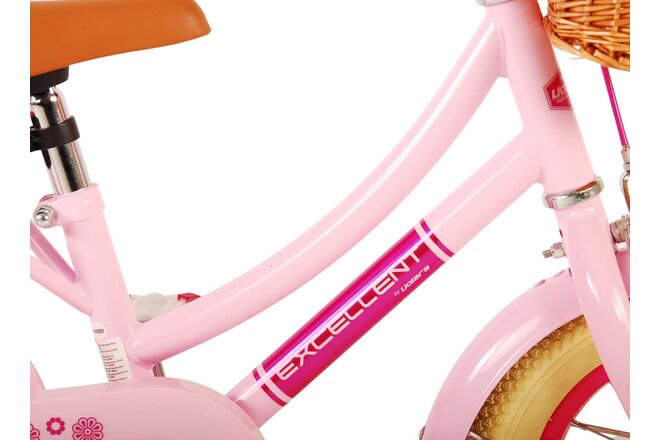 Volare Excellent Kinderfahrrad - Mädchen - 12 Zoll - Rosa [CLONE]