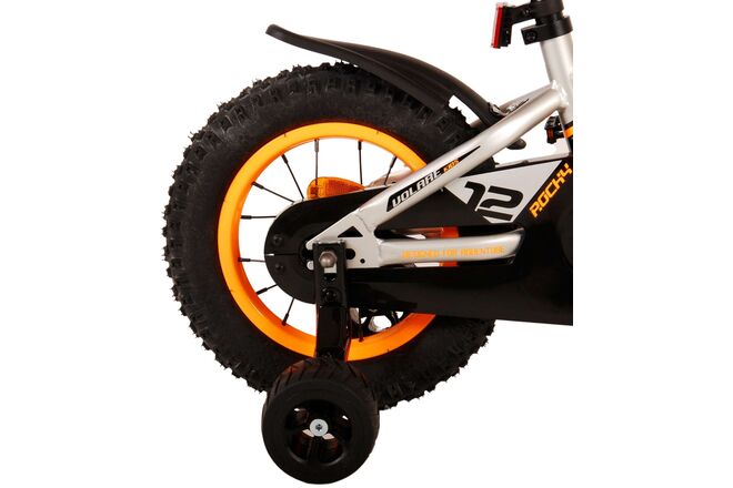 Volare Rocky Kinderfahrrad - Jungen - 12 Zoll - Grau