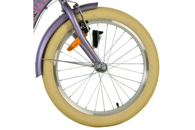 Volare Blossom Kinderfiets - Meisjes - 20 inch - Paars - Twee handremmen