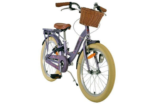 Volare Blossom Kinderfiets - Meisjes - 20 inch - Paars - Twee handremmen