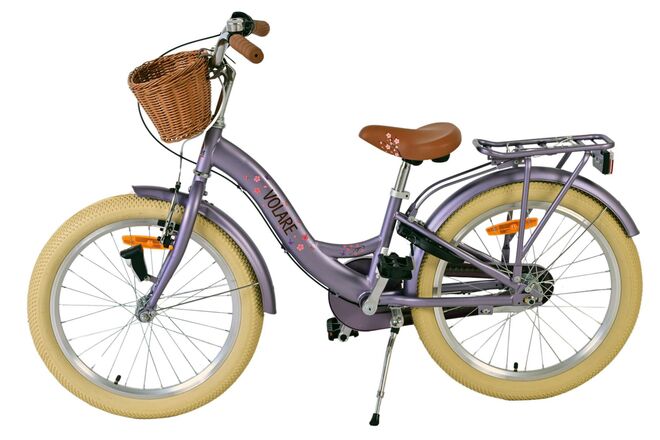 Volare Blossom Kinderfiets - Meisjes - 20 inch - Paars - Nexus 3 versnellingen