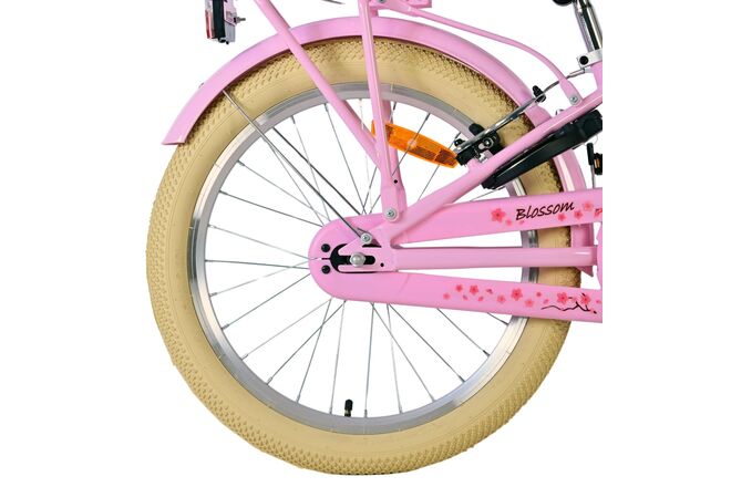 Volare Blossom Kinderfiets - Meisjes - 20 inch - Roze - Twee handremmen