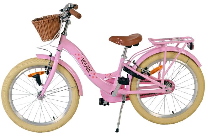 Volare Blossom Kinderfiets - Meisjes - 20 inch - Roze - Twee handremmen
