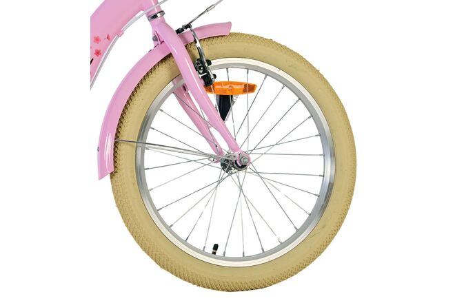 Volare Blossom Kinderfiets - Meisjes - 20 inch - Roze - Twee handremmen