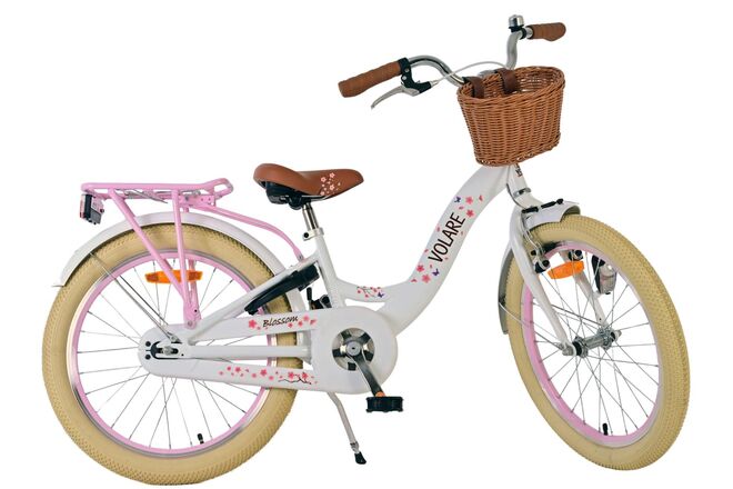 Volare Blossom Kinderfiets - Meisjes - 20 inch - Wit