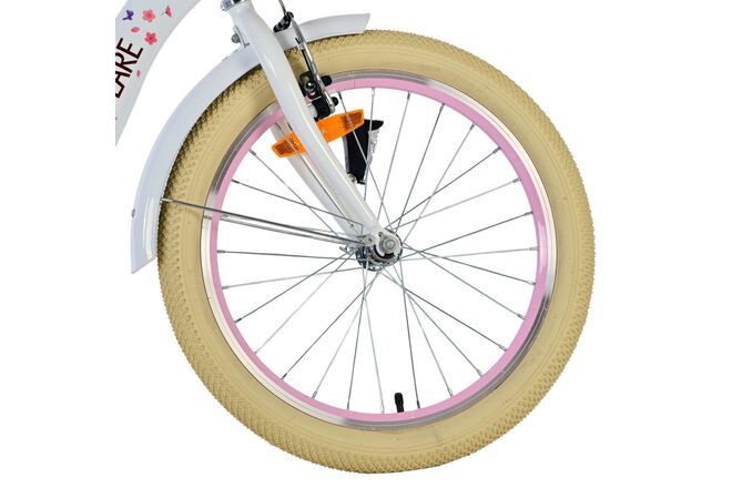 Volare Blossom Kinderfiets - Meisjes - 20 inch - Wit