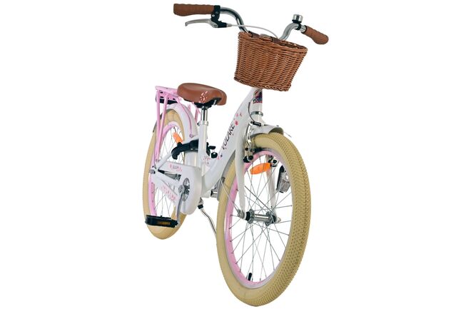 Volare Blossom Kinderfiets - Meisjes - 20 inch - Wit