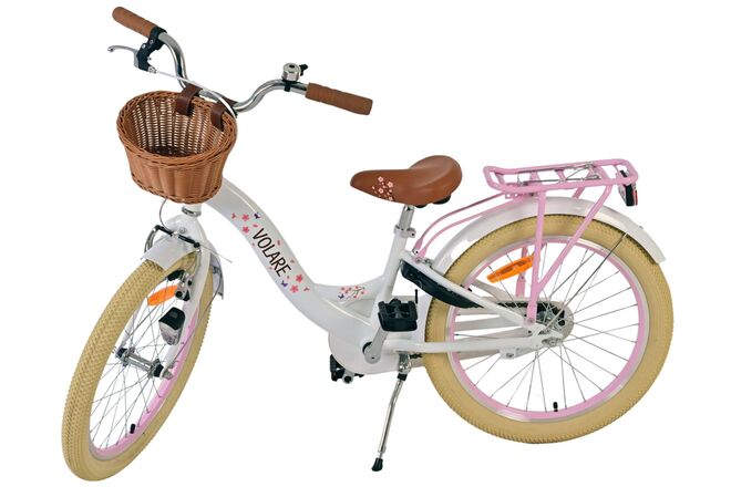 Volare Blossom Kinderfiets - Meisjes - 20 inch - Wit