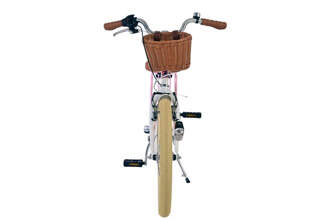 Volare Blossom Kinderfiets - Meisjes - 20 inch - Wit - Nexus 3 versnellingen