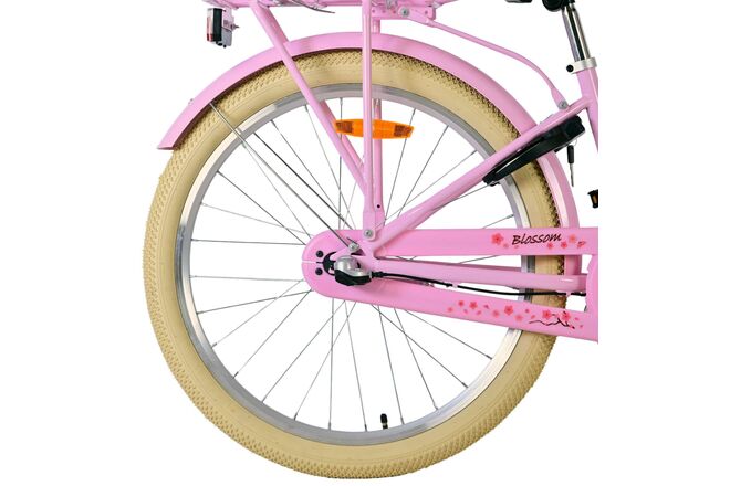Volare Blossom Kinderfiets - Meisjes - 24 inch - Roze - 3 Versnellingen