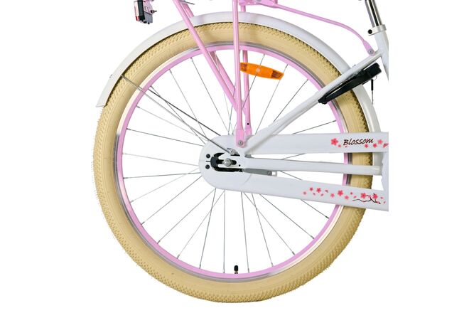 Volare Blossom Kinderfiets - Meisjes - 26 inch - Wit