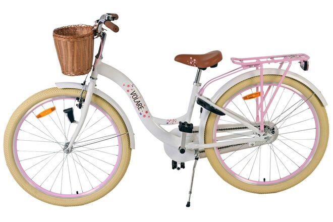 Volare Blossom Kinderfiets - Meisjes - 26 inch - Wit