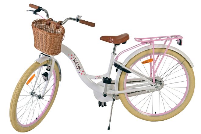 Volare Blossom Kinderfiets - Meisjes - 26 inch - Wit