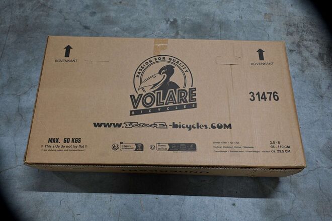 Volare Sportivo Children's Bicycle - Boys - 14 inch - Blue Black