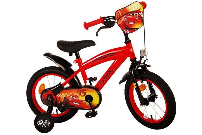 Disney Cars Kinderfiets - Jongens - 14 inch - Rood