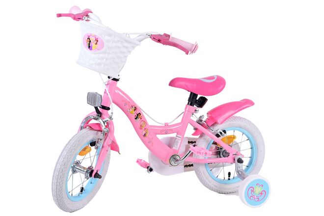Disney Princess Kinderfiets - Meisjes - 12 inch - Roze - Twee Handremmen