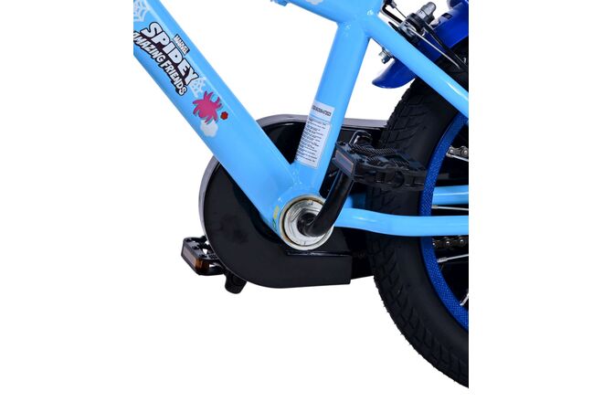 Spidey Kinderfiets - Jongens - 14 inch - Blauw - Twee handremmen