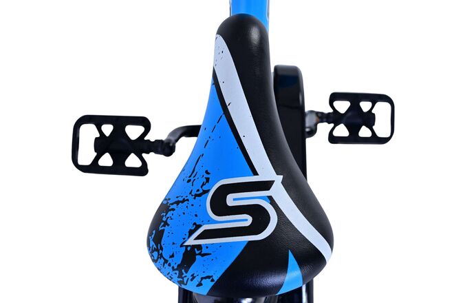 Volare Sportivo Children's Bicycle - Boys - 14 inch - Blue Black