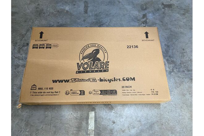Volare Excellent Kinderfiets - Meisjes - 20 inch - Wit