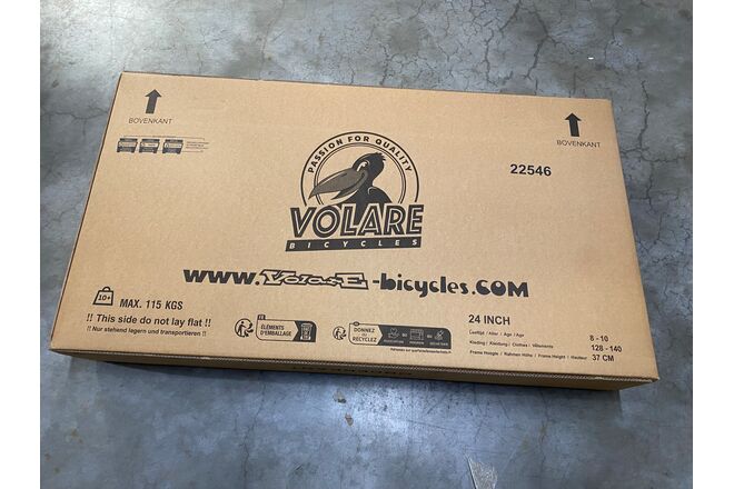 Volare Cross Kinderfahrrad – Jungen – 24 Zoll – Blau – 3 Gänge