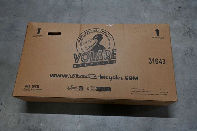 Volare Blossom Kinderfiets - Meisjes - 16 inch - Paars - Twee Handremmen