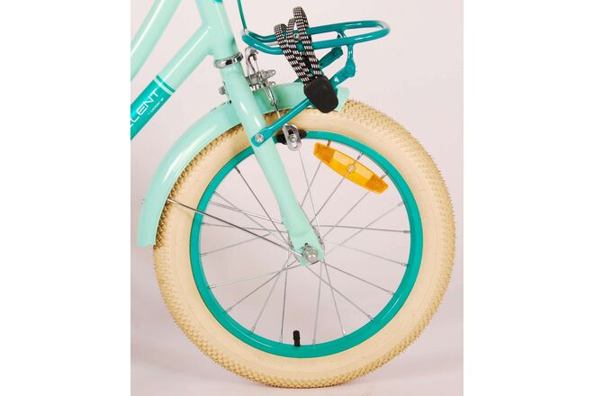 Volare Excellent Kinderfahrrad - Mädchen - 16 Zoll - Grün - 95 % zusammengebaut