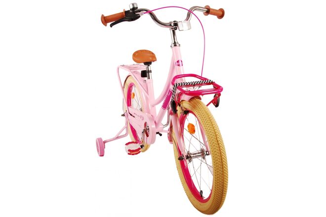 Volare Excellent Kinderfiets - Meisjes -18 inch - Roze - 95% afgemonteerd