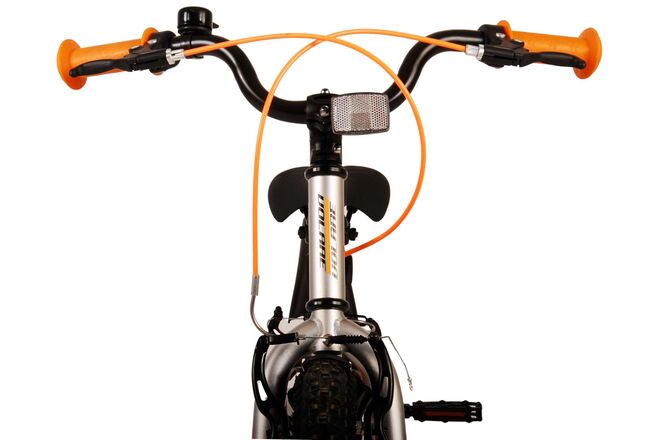 Volare Rocky Kinderfahrrad - Jungen - 16 Zoll - Grau