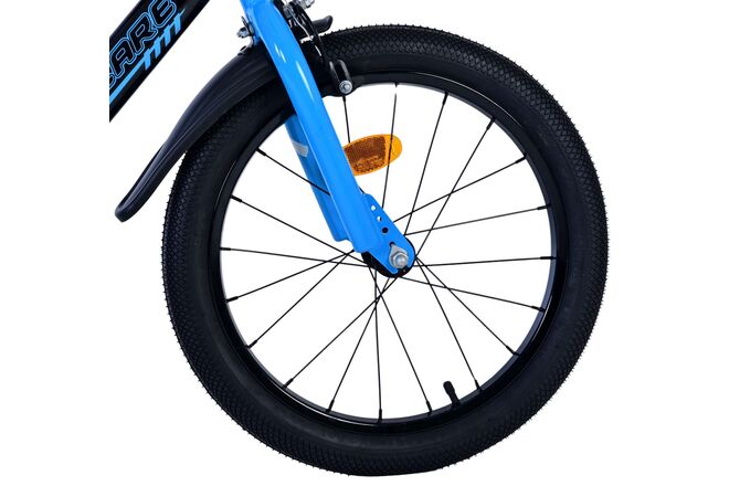 Volare Sportivo Kinderfahrrad - Jungen - 18 Zoll - Blau Schwarz