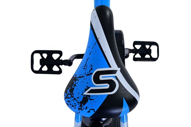 Volare Sportivo Kinderfahrrad - Jungen - 18 Zoll - Blau Schwarz