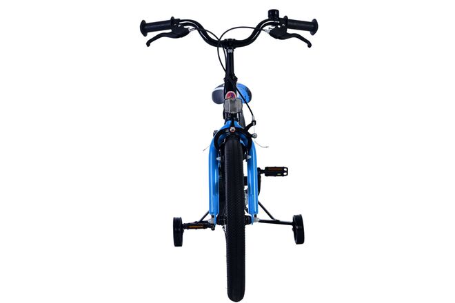 Volare Sportivo Kinderfahrrad - Jungen - 18 Zoll - Blau Schwarz - Zwei Handbremsen