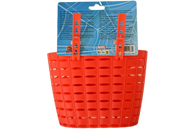 Spider-Man Plastikkurv - Drenge - Rød