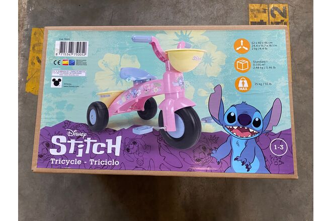 Driewieler Disney Stitch - Meisjes - Roze